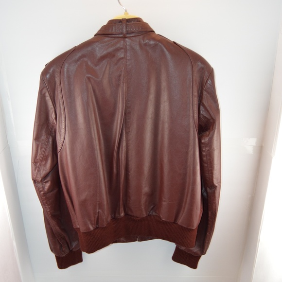 💃🏻HP 4/27💃🏻 Berman's Leather Moto Jacket - Picture 7 of 8